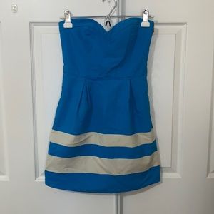 Zara strapless dress